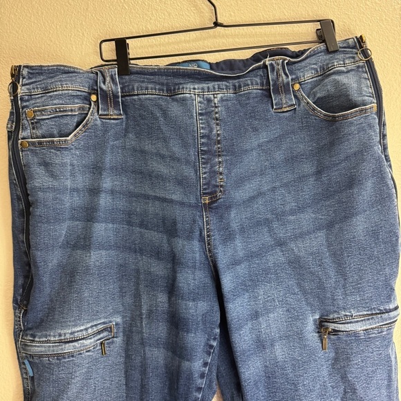 No Limbits Adaptive Men's Denim Wheelchair Pant 42x32 - Picture 2 of 7